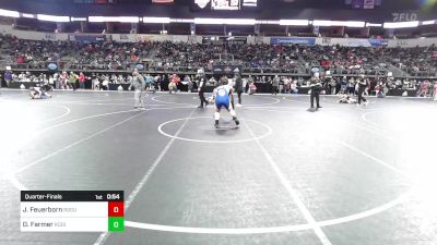 200 lbs Quarterfinal - Jaxston Feuerborn, Rogue Warrior Wrestling vs Daniel Farmer, Kodiak Wrestling