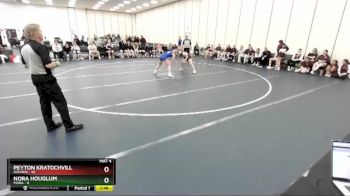 130 lbs Round 1 (4 Team) - Peyton Kratochvill, Holmen vs Nora Houglum, Mora