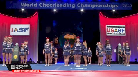 Cheer Force Wolfpack - Lady Love [2025 L7 International Open Finals] 2025 The Cheerleading Worlds