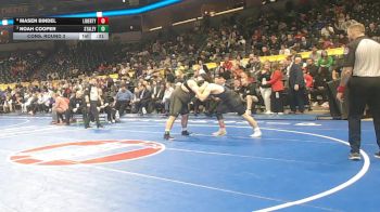 285 Class 4 lbs Cons. Round 3 - Masen Bindel, Liberty vs Noah Cooper, Staley