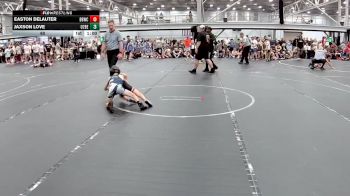60 lbs Round 1 (8 Team) - Jaxson Love, U2 Brawler Elite vs Easton DeLauter, Barn Brothers WC