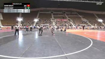 149 lbs Cons. Round 2 - Abass Diaby, Kennesaw State University vs David Bailey, Huntingdon