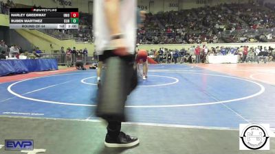 113 lbs Round Of 64 - Harley Greenway, Union JH vs Ruben Martinez, Clinton, Ok