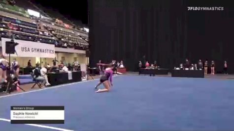 Sophie Nowicki - Women's Group, Precision Athletics - 2021 Women's Xcel Region 4 Championships