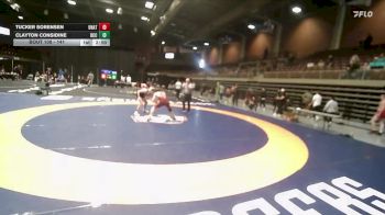 141 lbs Cons. Round 3 - Clayton Considine, Barton Community College vs Tucker Sorensen, Unattached