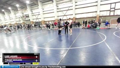 220 lbs Cons. Semi - Luke LaMarr, Viewmont Wrestling Club vs Tyrone Ngouamo, West Jordan