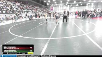 105 lbs Champ. Round 1 - Memphis Lewis, Mat Rattlers (Tri-Cities) vs Ben Pedersen, Rock Of Redmond Wrestling