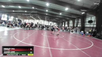 108 lbs Cons. Round 3 - Sammie Lowe, Champions Wrestling Club vs Presley Call, Bear River