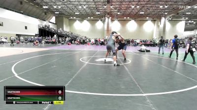 285 lbs Champ. Round 2 - Lamarcus Barber, Shawnee Mill Valley HS vs Layton Bearpaw, Glenpool