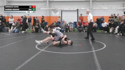 105 lbs Round 8 (10 Team) - Kerrigan Davis, Brecksville vs Kamden DeShon, Neighborhood Wrestling