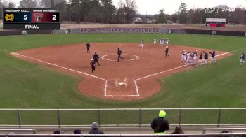 Replay: MC vs Union (TN) - DH | Mar 1 @ 1 PM