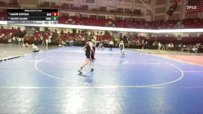 113 lbs Champ. Round 2 - Jacks Allen, Rocky Mountain vs Adam Ostoja, Meridian