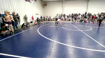 106 lbs Rr Rnd 2 - Jaxon Monk, Fort Gibson Youth Wrestling vs Kolson Seachris, Bristow Youth Wrestling