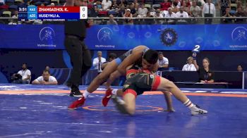 51 kg Qualif. - Kuanyshbek Zhangazhol, Kazakhstan vs Abdurrahman Huseynli, Azerbaijan