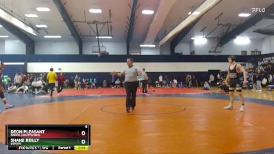 149 lbs Cons. Round 5 - Deon Pleasant, Drexel (Unattached) vs Shane Reilly, USMAPS