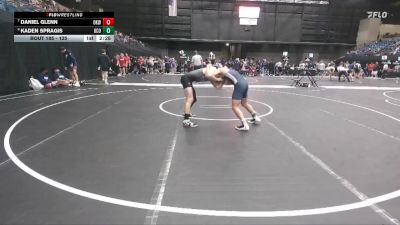 125 lbs Cons. Round 2 - Daniel Glenn, Oklahoma Wesleyan vs Kaden Spragis, Central Oklahoma