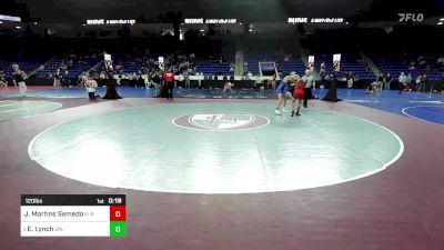 120 lbs Quarterfinal - Josiah Martins Semedo, New Bedford vs Evan Lynch, Salem, NH