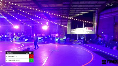 46 lbs 3rd Place - Rourke Walker, Top Notch WC vs Hayden Templeton, Mat Rats Rebooted