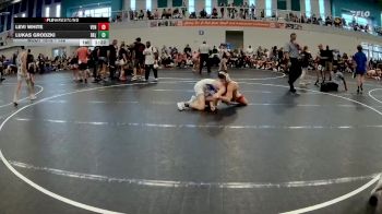 132 lbs Champ. Round 2 - Levi White, Venice vs Lukas Grodzki, Blue Knights (BKWC)