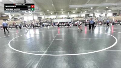 73 lbs 1st Place Match - Piper Smith, TN Wrestling Academy vs Abriana Joseph, TN Wrestling Academy