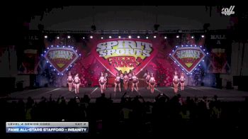 FAME All-Stars Stafford - Insanity [2026 L4 Senior Coed Day 2] 2026 Spirit Sports Myrtle Beach Nationals