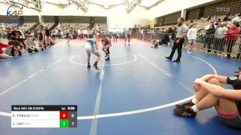 85 lbs Rr Rnd 6 - Evan Villecco, Kingsway 7th & 8th vs Justin Jani, Shore Thing Wave