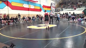 157 lbs Quarters & 1st Wb (16 Team) - Hunter Boss, Jackson Hole vs Logan Tjepkes, Central