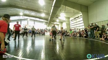 52 lbs Quarterfinal - Malaki Rankin, Coweta Tiger Wrestling vs Aspen Coe, Hilldale Youth Wrestling Club