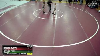 45 lbs Round 5 - Grayson Yang, Wisconsin vs Brooks Murray, Anoka Youth Wrestling