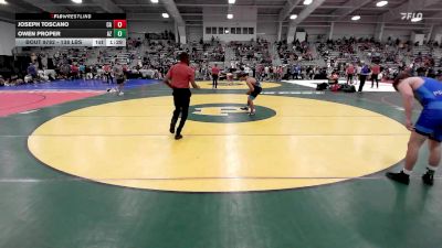 138 lbs 5th Place - Joseph Toscano, CA vs Owen Proper, AZ
