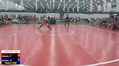 125 lbs Ranelle Smith, Oklahoma vs Cameron Leng, Ohio Blue