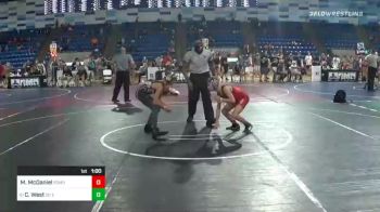 88 lbs Consi Of 8 #2 - Max McDaniel, Edmond North vs Carter West, DC Elite