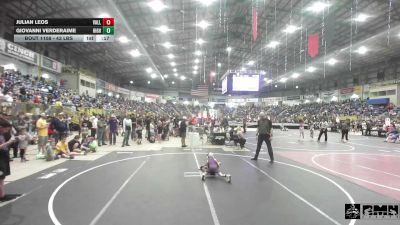 43 lbs Consi Of 4 - Julian Leos, Valley WC vs Giovanni Verderaime, High Elevation