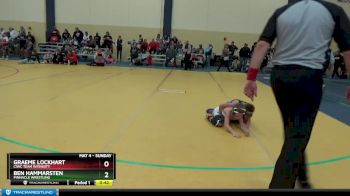 70 lbs Cons. Round 5 - Ben Hammarsten, PINnacle Wrestling vs Graeme Lockhart, CIWC Team Intensity