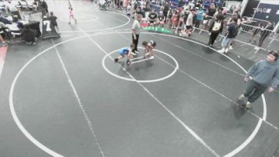 67 lbs Cons. Round 2 - Austin Simes, Rancho Bernardo WC vs Selah Garcia, Rough House Wrestling Club