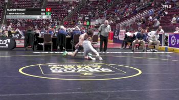 139 lbs Consi 1 - Mason Wright, Bethlehem Center vs Tripp Watson, Penns Valley