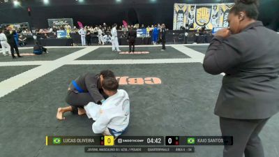 Lucas Oliveira vs Kaio Santos 2026 CBJJE South American Jiu-Jitsu Championship