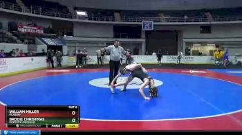 5 lbs Quarterfinal - Brodie Christmas, Mortimer Jordan HS vs William Miller, Mcadory