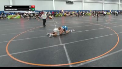 132 lbs Cons. Round 3 - Max Ohl, Unattached vs Liam Harrigan, Unattached