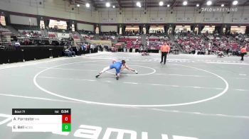 132 lbs Round Of 32 - Alex Forrester, Mercersburg Academy vs Enzo Bell, McDonogh School
