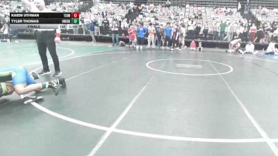 133-A lbs Final - Kaiem Uthman, Team NJ vs Tyler Thomas, Orchard South WC