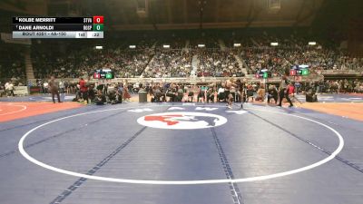 4A-150 lbs Cons. Semi - Kolbe Merritt, Star Valley vs Dane Arnoldi, Rock Springs