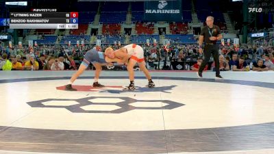 113 lbs Champ. Rd Of 64 - Lytning Hazen, CA vs Behzod Rakhmatov, TX