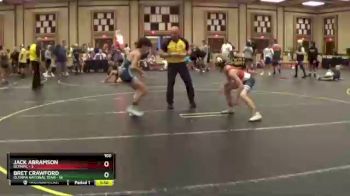 100 lbs Finals (8 Team) - Bret Crawford, Olympia National Team vs Jack Abramson, Olympic