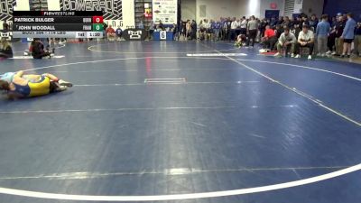 114 lbs R-16 - Patrick Bulger, Derry vs John Woodall, Franklin-MA