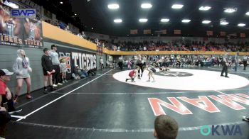 60 lbs Quarterfinal - Joseph Gregory, F-5 Grappling vs Beau Corby, Elgin Wrestling