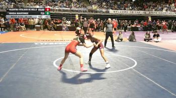 6A 100 lbs Cons. Round 1 - Valentina Vitaliano De Mello, Conroe The Woodlands vs Rhida Martinez, Pharr-San Juan-Alamo