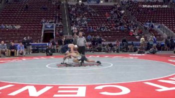 160 lbs Quarterfinal - Gavin Garcia, Southern Columbia Area Hs vs Wyatt Griffin, Brookville Area Hs