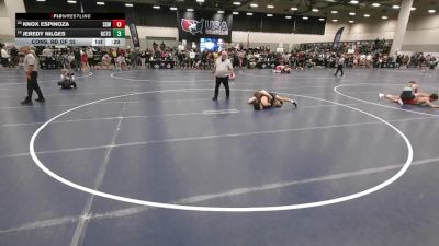 126 lbs Cons. Rd Of 32 - Knox Espinoza, Surfside X Wrestling vs Jeredy Nilges, Kansas City Training Center