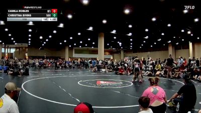 110 lbs Quarters & 1st Wb (16 Team) - Camila Robles, Not Plain Jane`s vs Christina Bivins, Team Arkansas